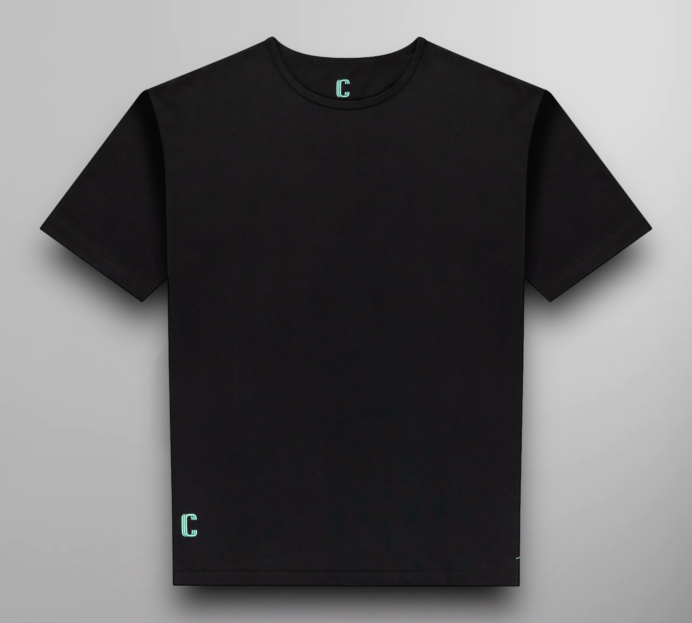 Black Crew - Turquoise Logo