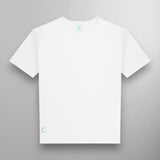 White Crew - Teal Logo